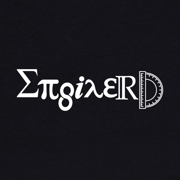 Engineer Spelled out in Symbols Engineering by Crazyshirtgifts